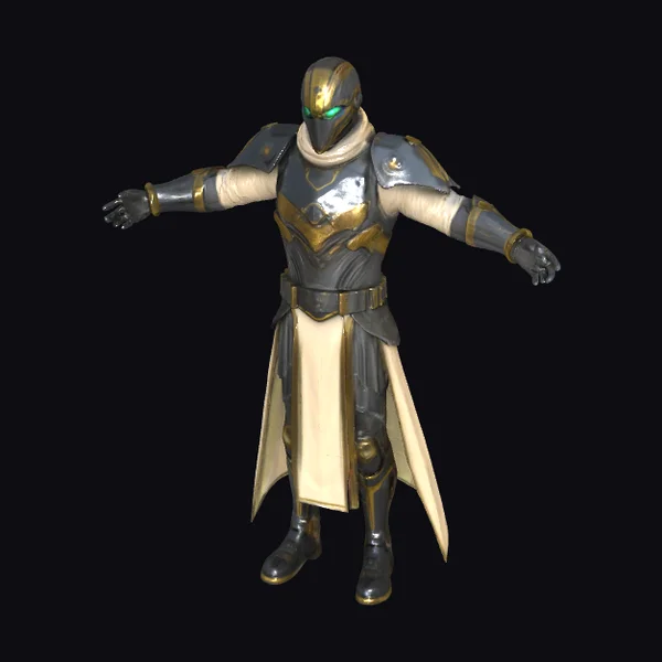 Armored Guardian Figure