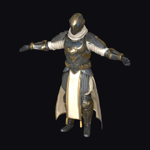 Armored Guardian Figure