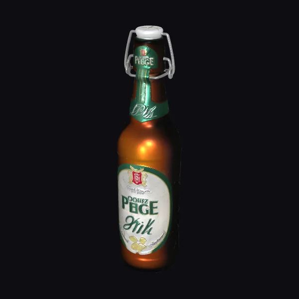 Beer Bottle with Cap