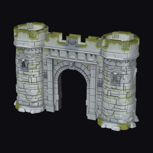 Ancient Stone Gate Structure