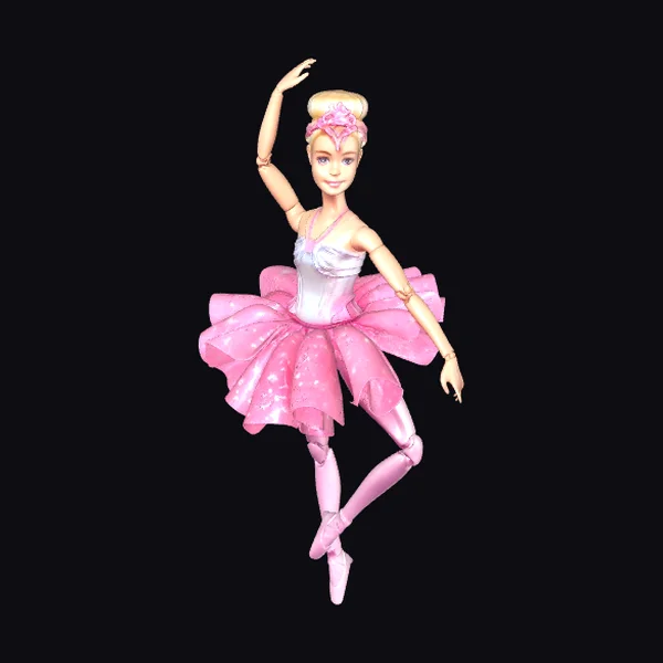 Pink Sparkle Ballerina