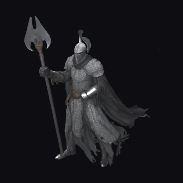 Dark Knight with Lance