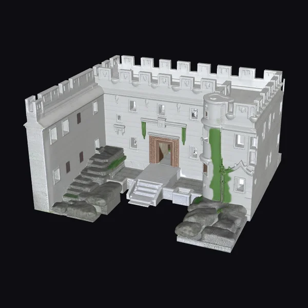 Ancient Fortified Stone Building