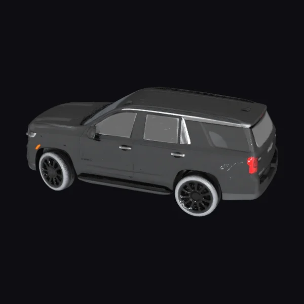 Dark Gray SUV Vehicle