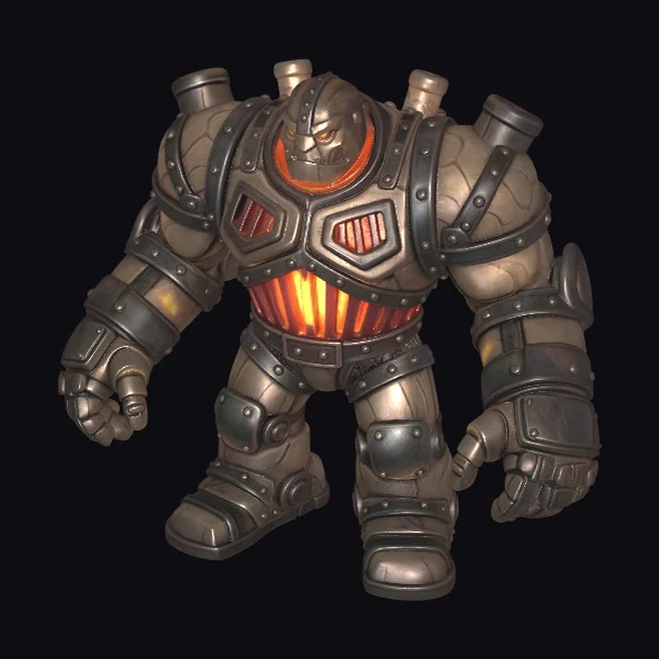 Armored Industrial Robot