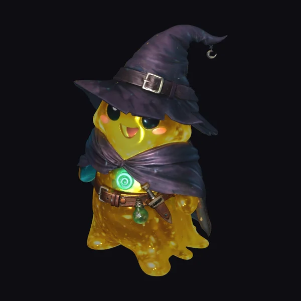 Yellow Slime Wizard