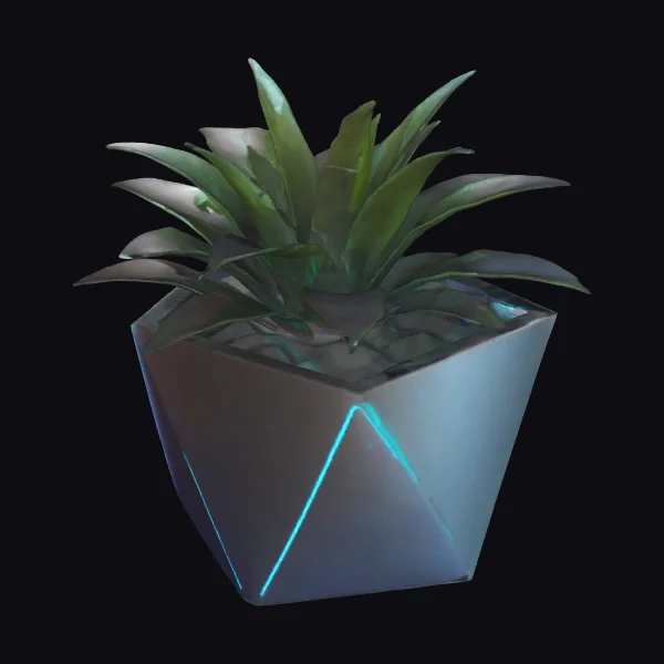 Futuristic Plant Pot