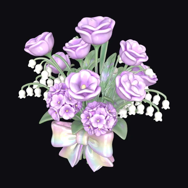 Lavender Flower Bouquet