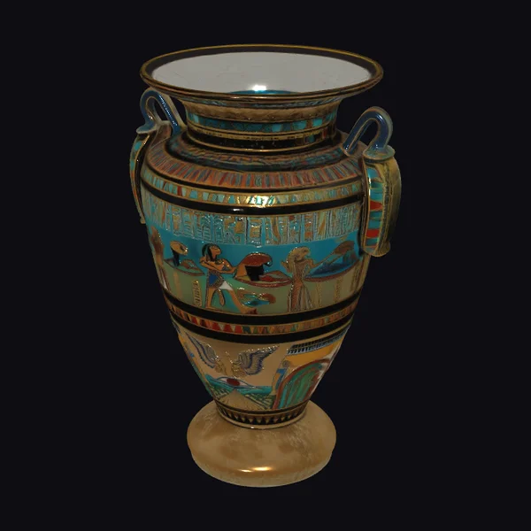 Egyptian Revival Vase