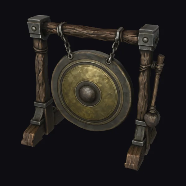 Ancient Gong Instrument