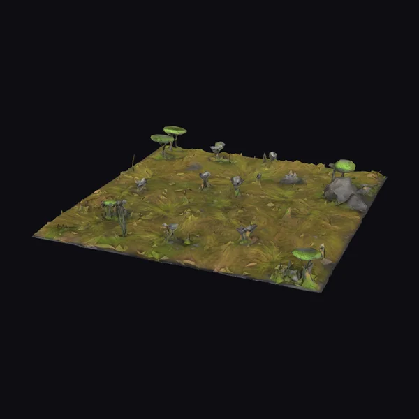 Alien Grassland Terrain
