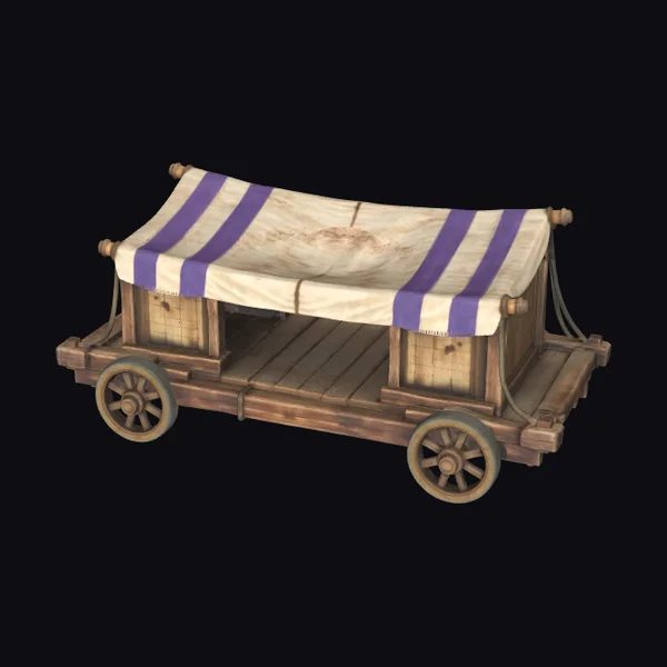 Wooden Covered Wagon
