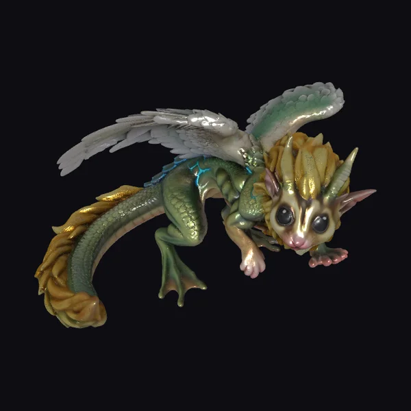 Winged Fantasy Creature