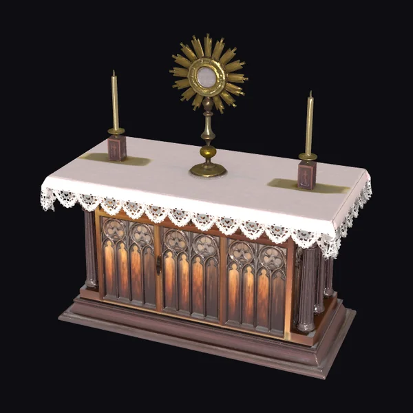 Ornate Altar Display