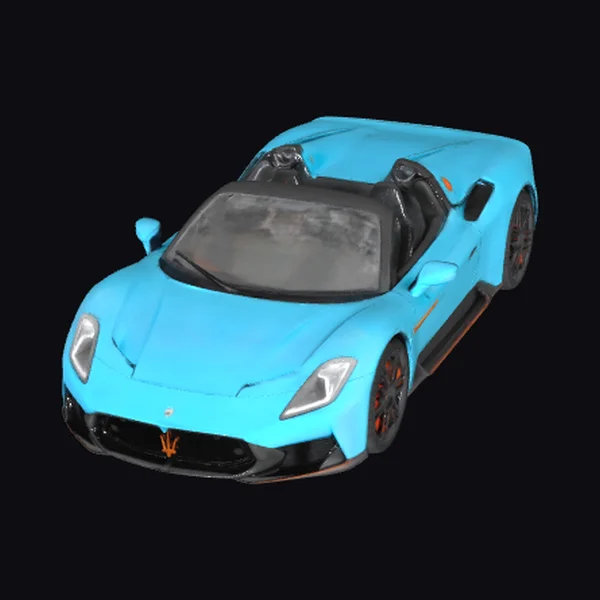 Turquoise Sports Car