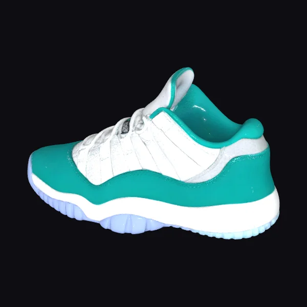 Turquoise Wave Sneaker