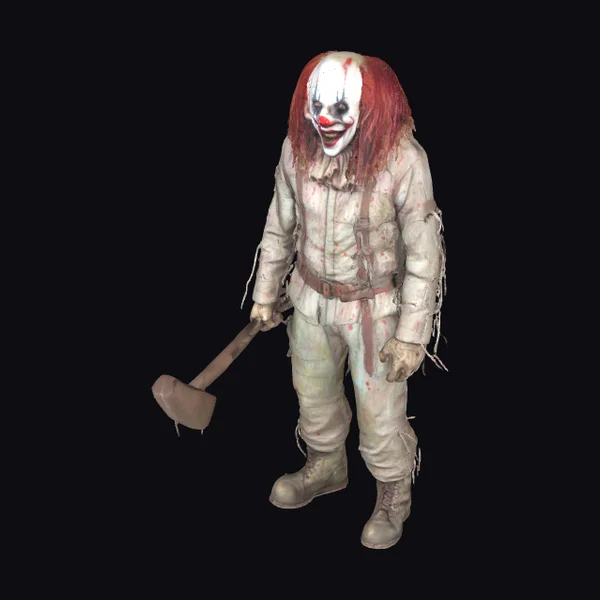 Bloody Clown Character