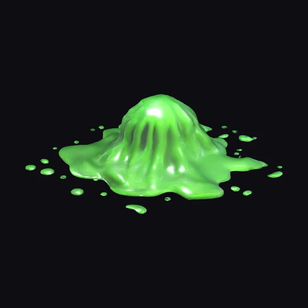 Green Slime Splatter