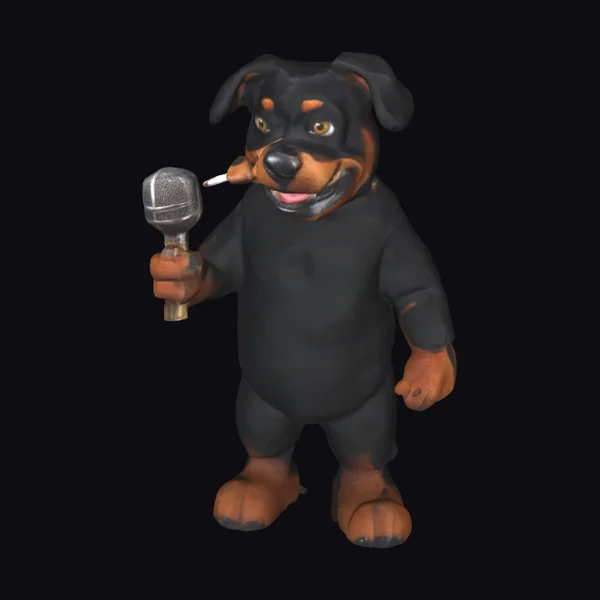 Rottweiler Insult Comic Dog