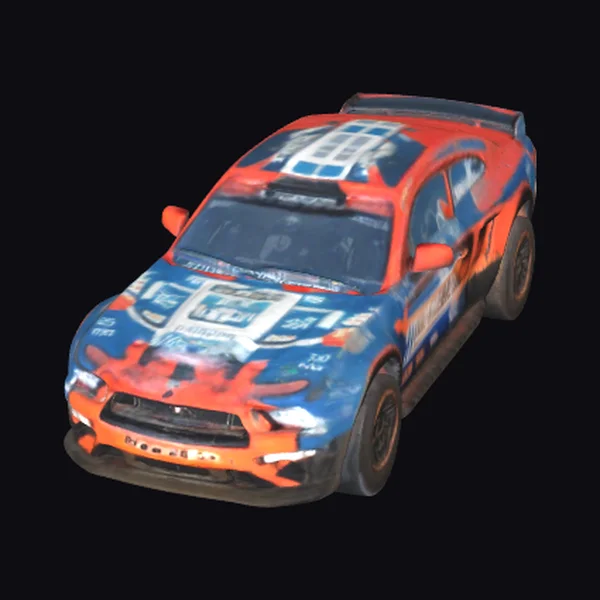 Racing Car with Decals