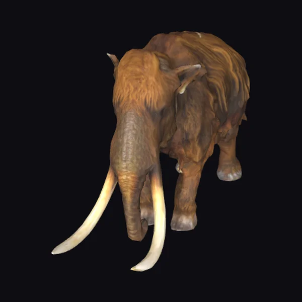 Woolly Mammoth Walking