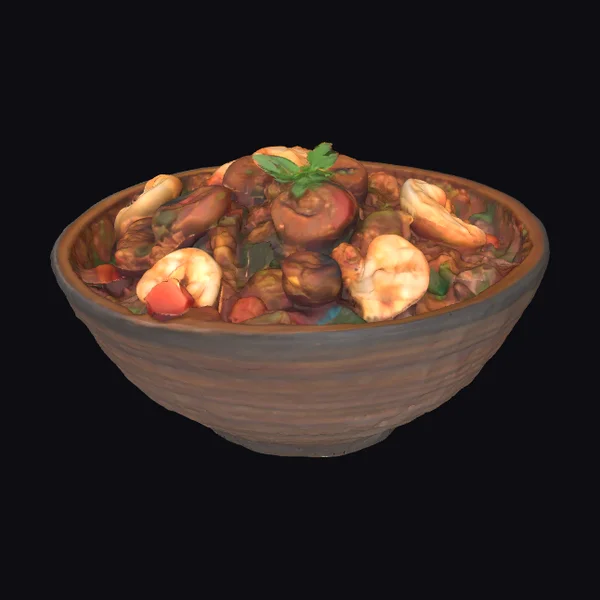 Hearty Shrimp Jambalaya Bowl