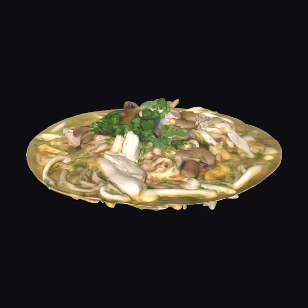 Steaming Chicken Noodle Soup