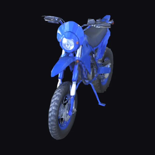 Blue All Terrain Vehicle