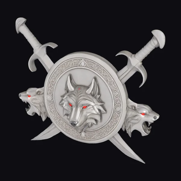 Wolf Shield Emblem
