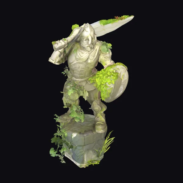 Verdant Guardian Statue