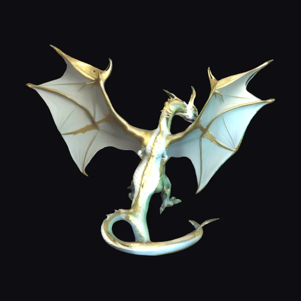 Golden Winged Dragon