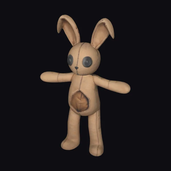 Stitched Bunny Toy