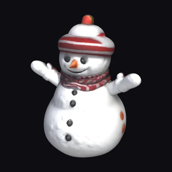 Jolly Snowman Figurine