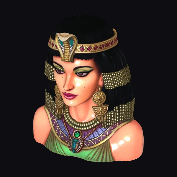 Ancient Egyptian Queen Bust