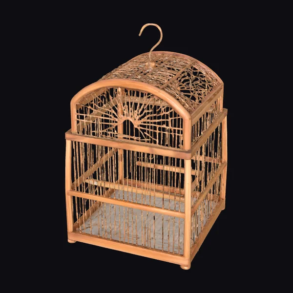 Woven Hanging Bird Cage