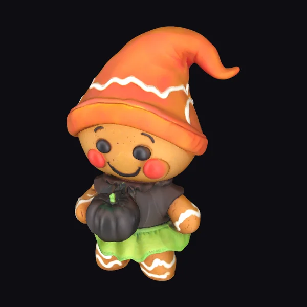 Chibi Gingerbread Man
