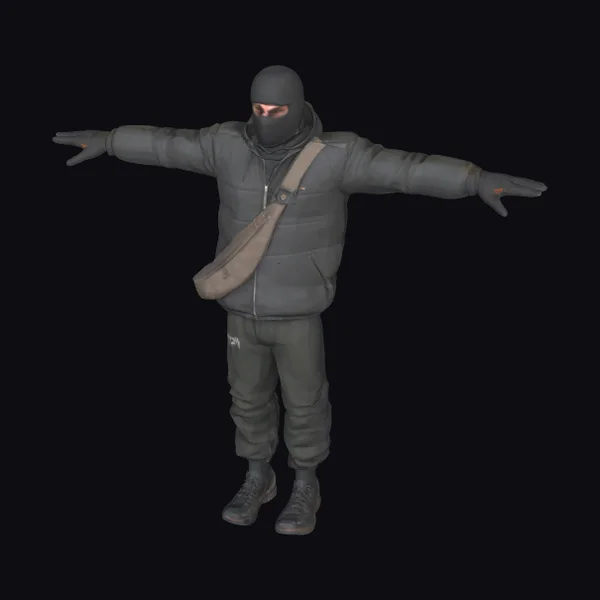 British Roadman in Balaclava