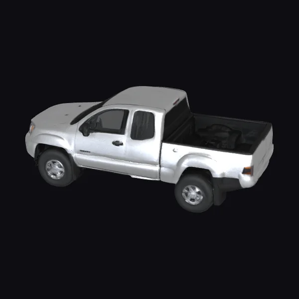Silver Pickup Truck