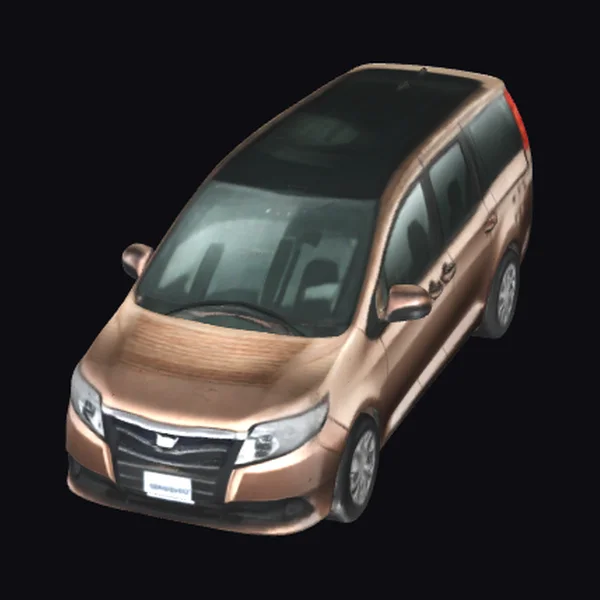 Copper Minivan Vehicle