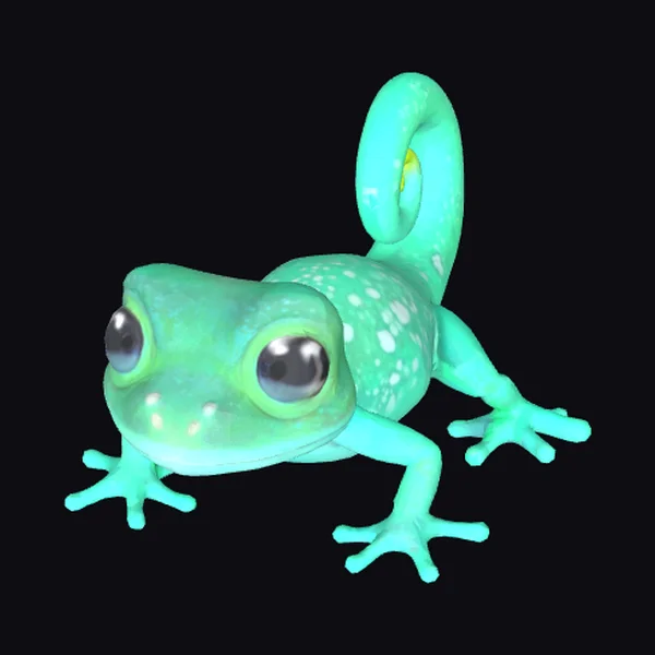 Cute Crystalline Gecko