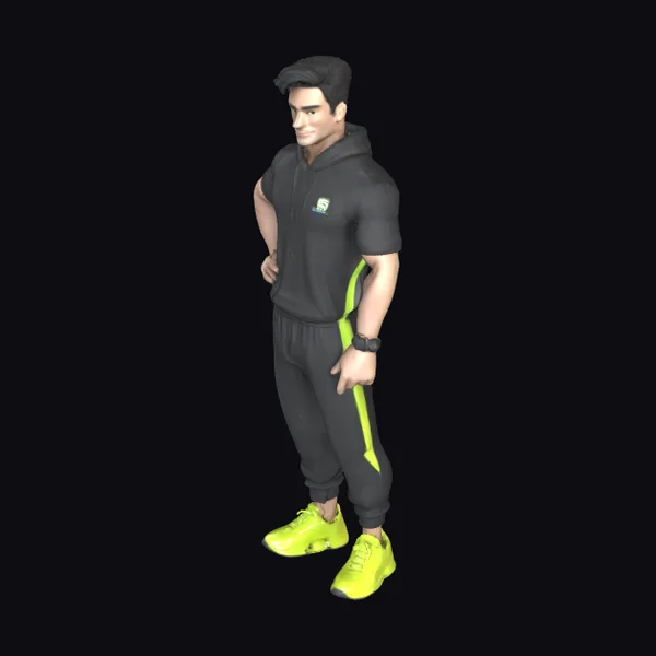 Athletic Coach Mascot