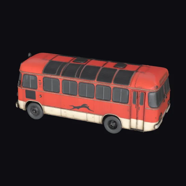Retro Red Bus