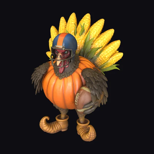 Thanksgiving Quarterback Turkey