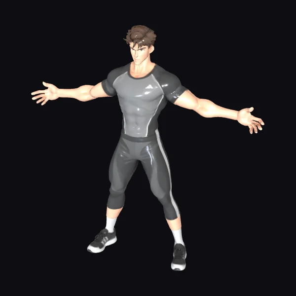 Athletic Male Figure