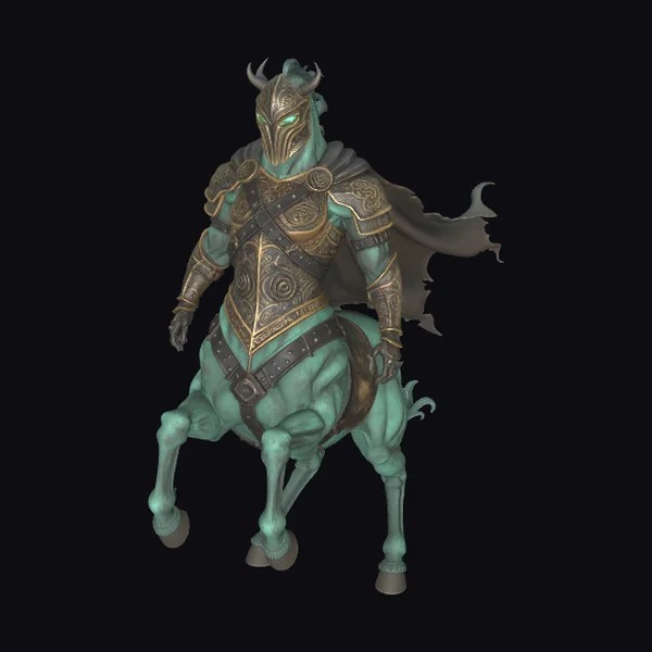 Emerald Armored Centaur