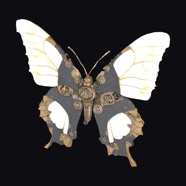 Steampunk Butterfly Mask