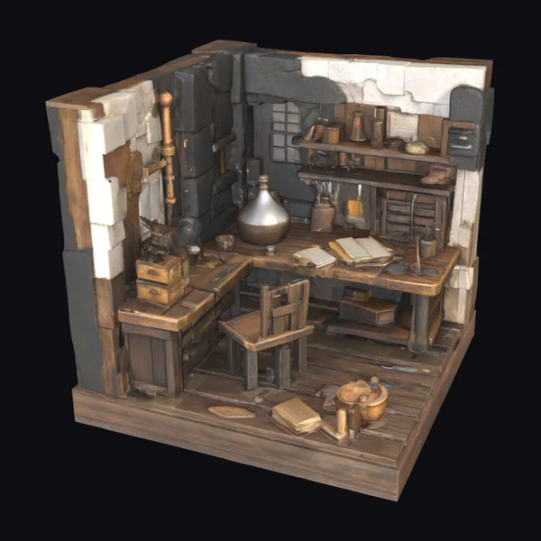 Alchemist's Workshop Interior