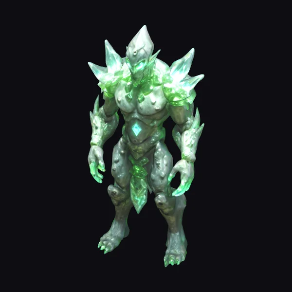 Glowing Crystal Elemental