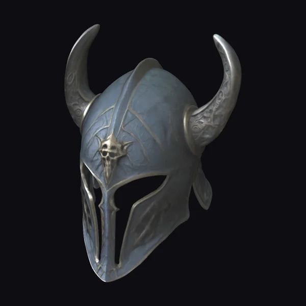 Elven Helmet with Horns