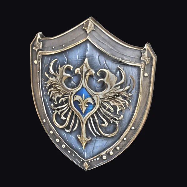 Winged Crest Shield
